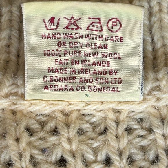 Irish wool sweater - Picture 5 of 6